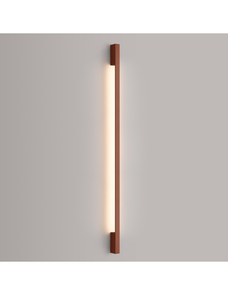 Designer wall lamps - Thoro Wall lamp SAPPO 150 ochre red LED 3000K TH.426 - product kolory-swiatla.pl 3