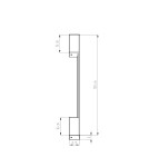 Designer wall lamps - Thoro Wall lamp SAPPO 150 ochre red LED 3000K TH.426 - product 6