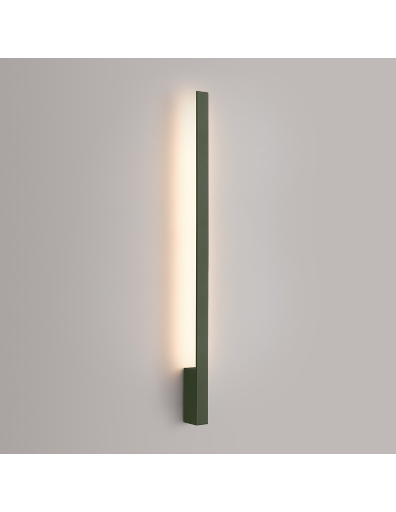 Designer wall lamps - Thoro Wall lamp LAHTI 90 olive green LED 3000K TH.437 - product kolory-swiatla.pl 3