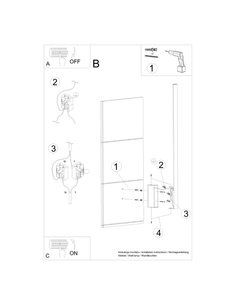 Designer wall lamps - Thoro Wall lamp LAHTI 90 olive green LED 3000K TH.437 - product kolory-swiatla.pl 8