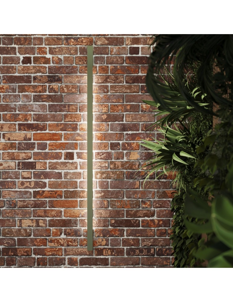 Designer wall lamps - Thoro Wall lamp LAHTI 90 olive green LED 3000K TH.437 - product kolory-swiatla.pl 12