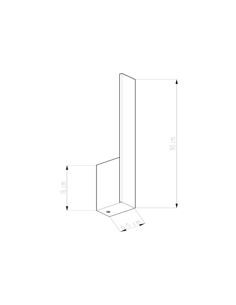 Designer wall lamps - Thoro Wall lamp LAHTI 90 ochre red LED 3000K TH.443 - product kolory-swiatla.pl 7