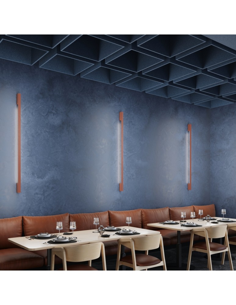 Designer wall lamps - Thoro Wall lamp LAHTI 90 ochre red LED 3000K TH.443 - product kolory-swiatla.pl 11