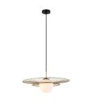 Loft pendant lamps - ITALUX Alison Gold Pendant 1xE27 40W MDM-4001/1 GD - product 2