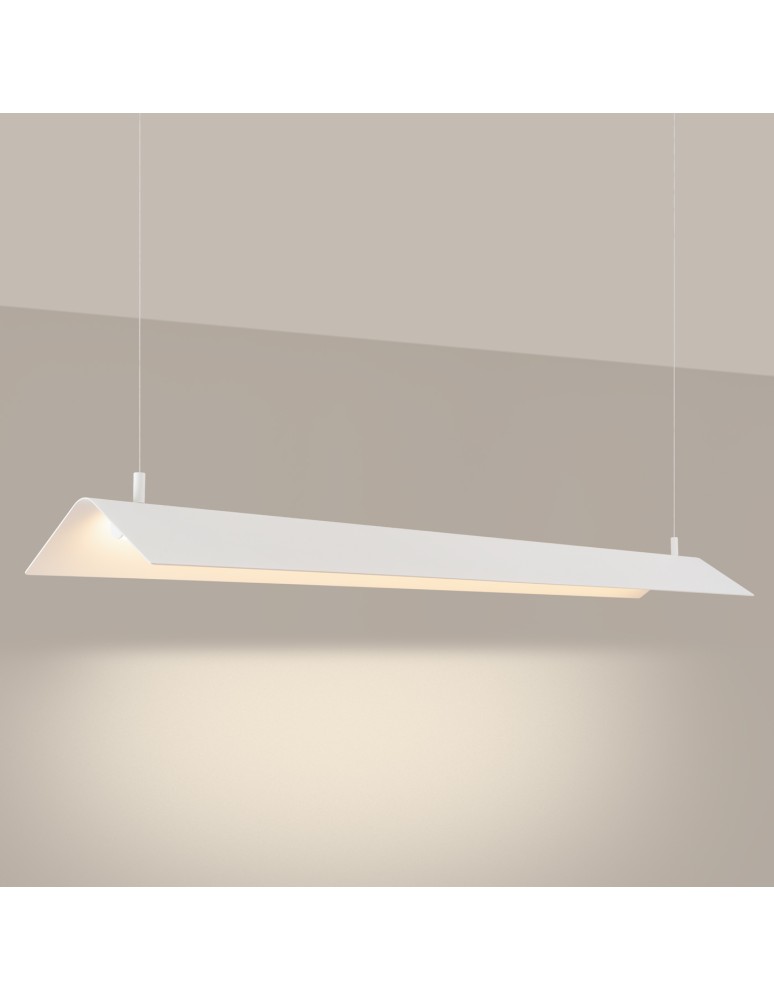 Pendant lamps over the island - Thoro pendant lamp ELVA white LED 3000K TH.447 - product kolory-swiatla.pl 3