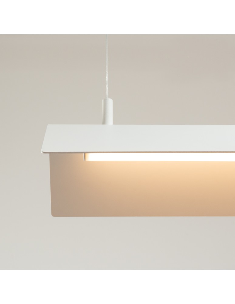 Pendant lamps over the island - Thoro pendant lamp ELVA white LED 3000K TH.447 - product kolory-swiatla.pl 8