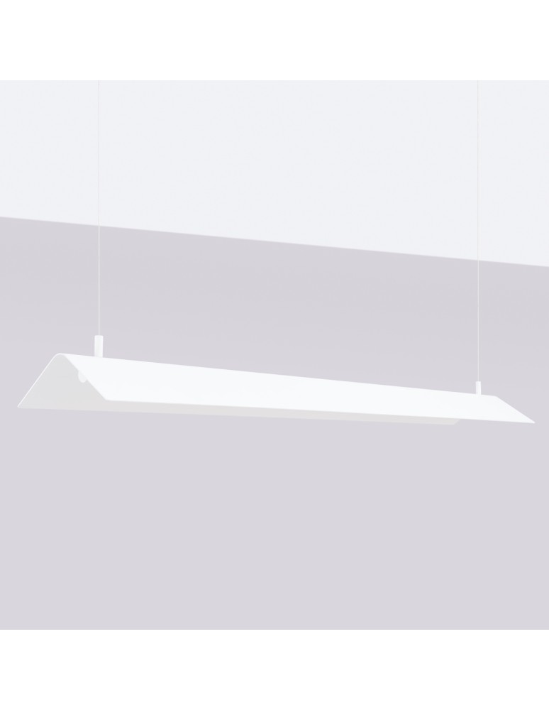 Pendant lamps over the island - Thoro pendant lamp ELVA white LED 4000K TH.448 - product kolory-swiatla.pl 2