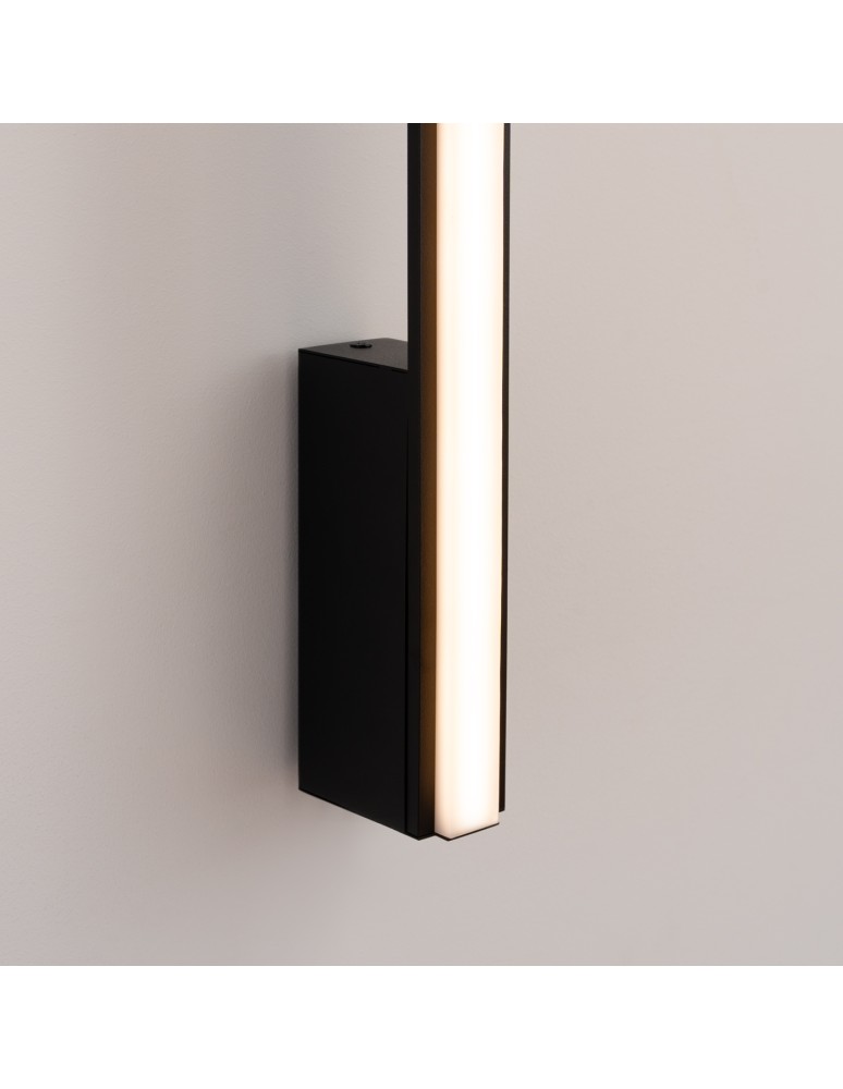 Designer wall lamps - Thoro Wall lamp LAGOM 90 black LED 3000K TH.452 - product kolory-swiatla.pl 4