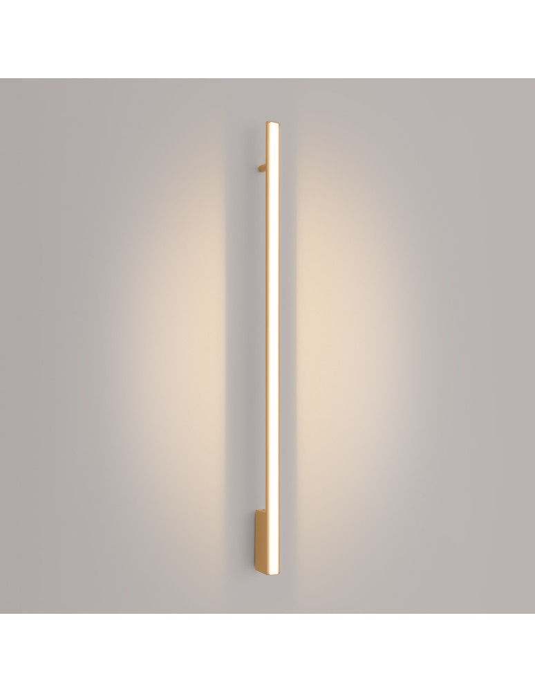 Designer wall lamps - Thoro Wall lamp LAGOM 120 gold LED 3000K TH.456 - product kolory-swiatla.pl 3
