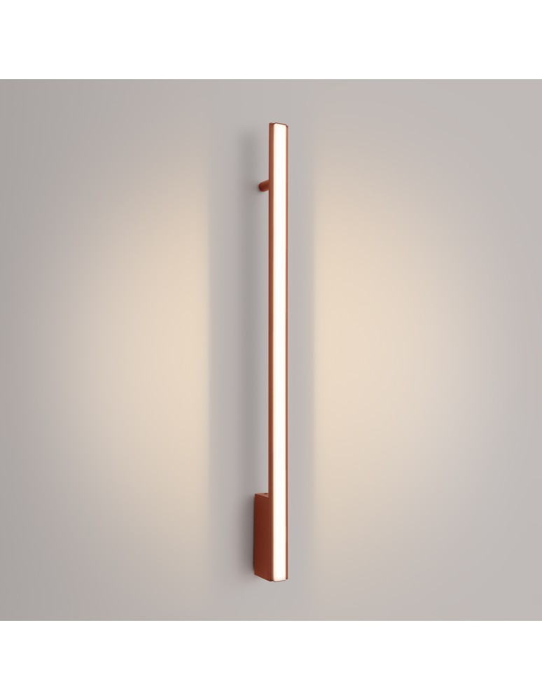 Designer wall lamps - Thoro Wall lamp LAGOM 90 ochre red LED 3000K TH.464 - product kolory-swiatla.pl 3