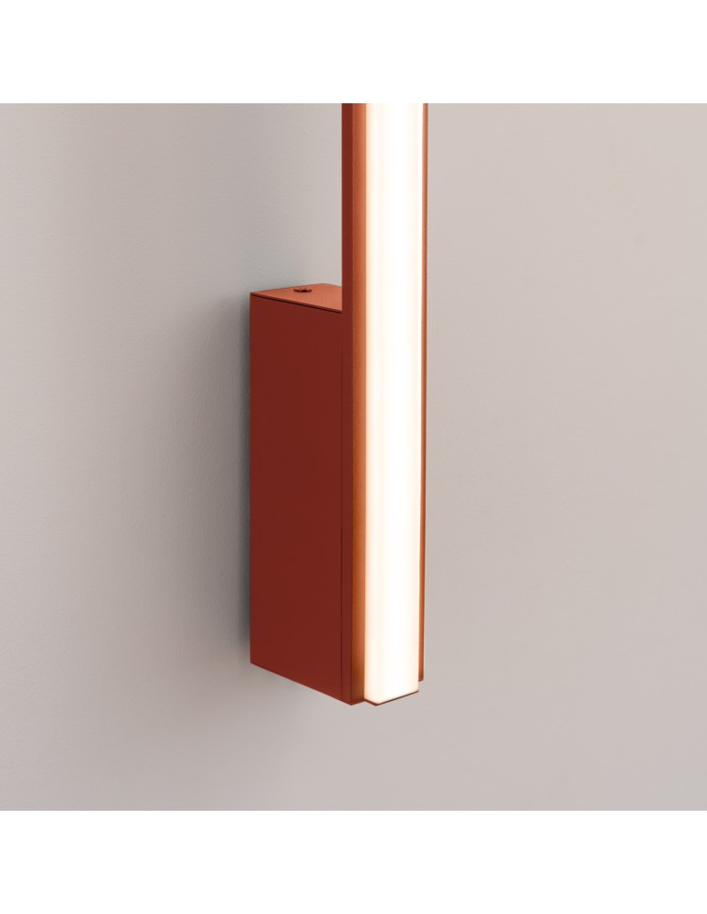 Designer wall lamps - Thoro Wall lamp LAGOM 120 ochre red LED 3000K TH.465 - product kolory-swiatla.pl 4