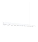 Pendant lamps over the island - Thoro BISCUIT pendant lamp white LED 3000K TH.467 - product 1