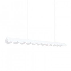 Thoro Lampa wisząca BISCUIT biała LED 3000K TH.467