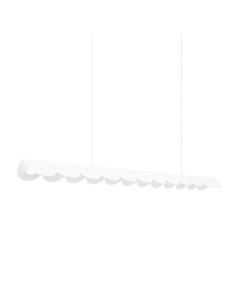 Pendant lamps over the island - Thoro BISCUIT pendant lamp white LED 3000K TH.467 - product kolory-swiatla.pl 1