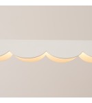 Pendant lamps over the island - Thoro BISCUIT pendant lamp white LED 3000K TH.467 - product 5