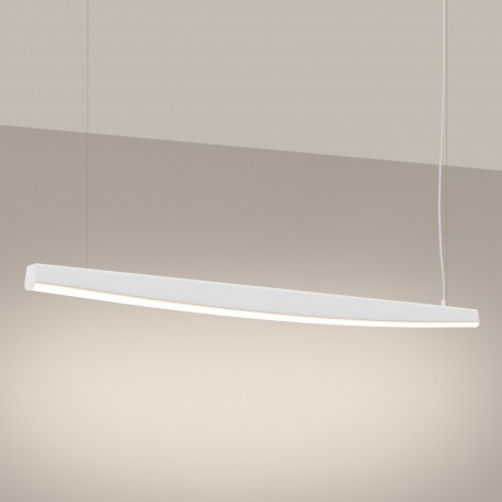 Thoro Lampa wisząca JORUN 150 biała LED 3000K TH.474
