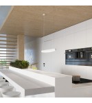 Pendant lamps over the island - Thoro pendant lamp JORUN 150 white LED 3000K TH.474 - product 12