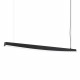 Thoro Lampa wisząca JORUN 150 czarna LED 3000K TH.475