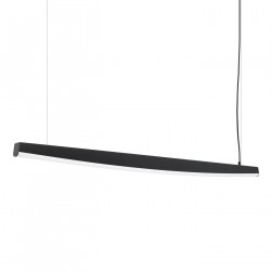 Thoro Lampa wisząca JORUN 150 czarna LED 3000K TH.475