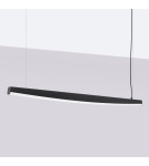 Pendant lamps over the island - Thoro pendant lamp JORUN 150 black LED 3000K TH.475 - product 2