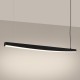 Thoro Lampa wisząca JORUN 150 czarna LED 3000K TH.475