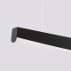 Thoro Lampa wisząca JORUN 150 czarna LED 3000K TH.475