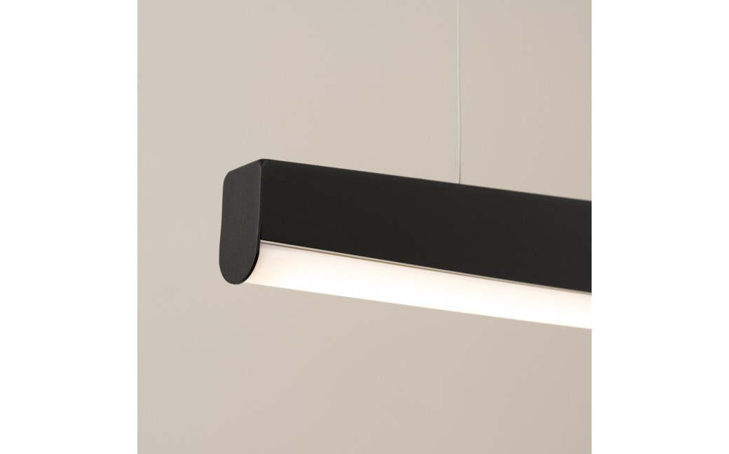 Thoro Lampa wisząca JORUN 150 czarna LED 3000K TH.475