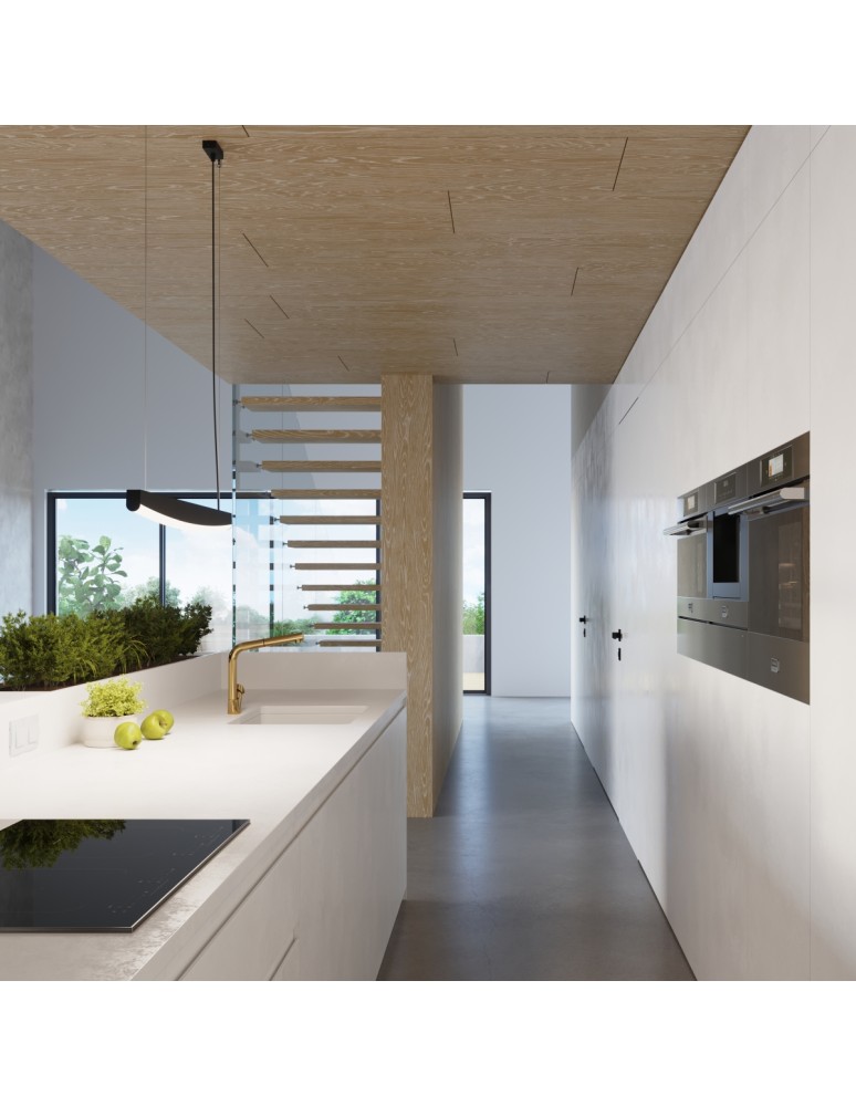 Pendant lamps over the island - Thoro pendant lamp JORUN 150 black LED 3000K TH.475 - product kolory-swiatla.pl 11