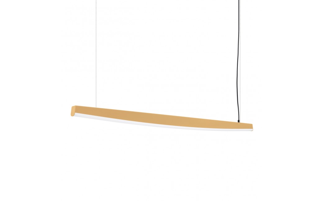 Thoro Lampa wisząca JORUN 150 złota LED 3000K TH.476