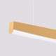Thoro Lampa wisząca JORUN 150 złota LED 3000K TH.476
