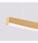 Pendant lamps over the island - Thoro pendant lamp JORUN 150 gold LED 3000K TH.476 - product 4