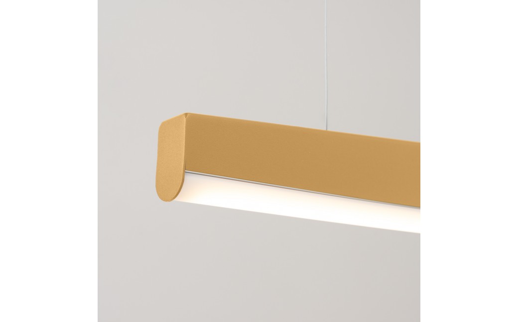 Thoro Lampa wisząca JORUN 150 złota LED 3000K TH.476