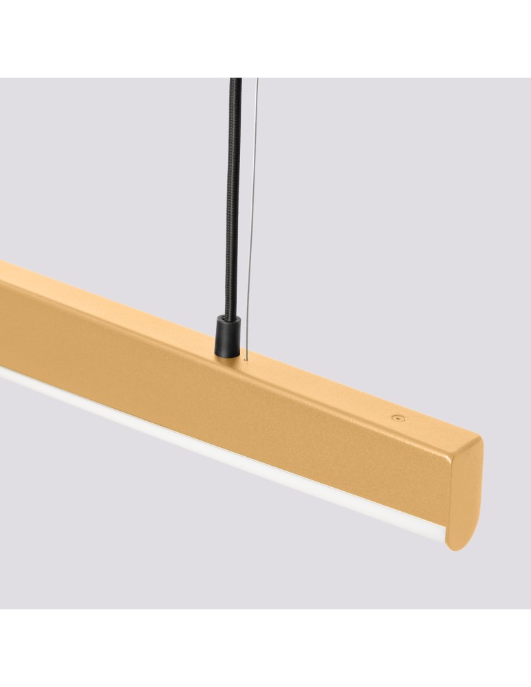 Pendant lamps over the island - Thoro pendant lamp JORUN 150 gold LED 3000K TH.476 - product kolory-swiatla.pl 7