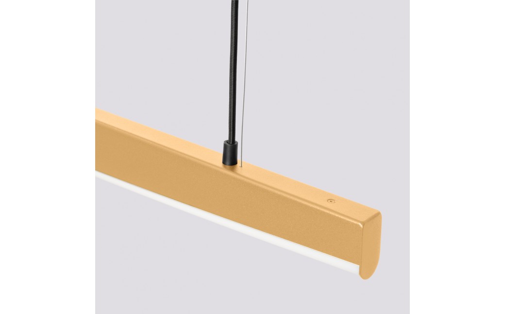 Thoro Lampa wisząca JORUN 150 złota LED 3000K TH.476