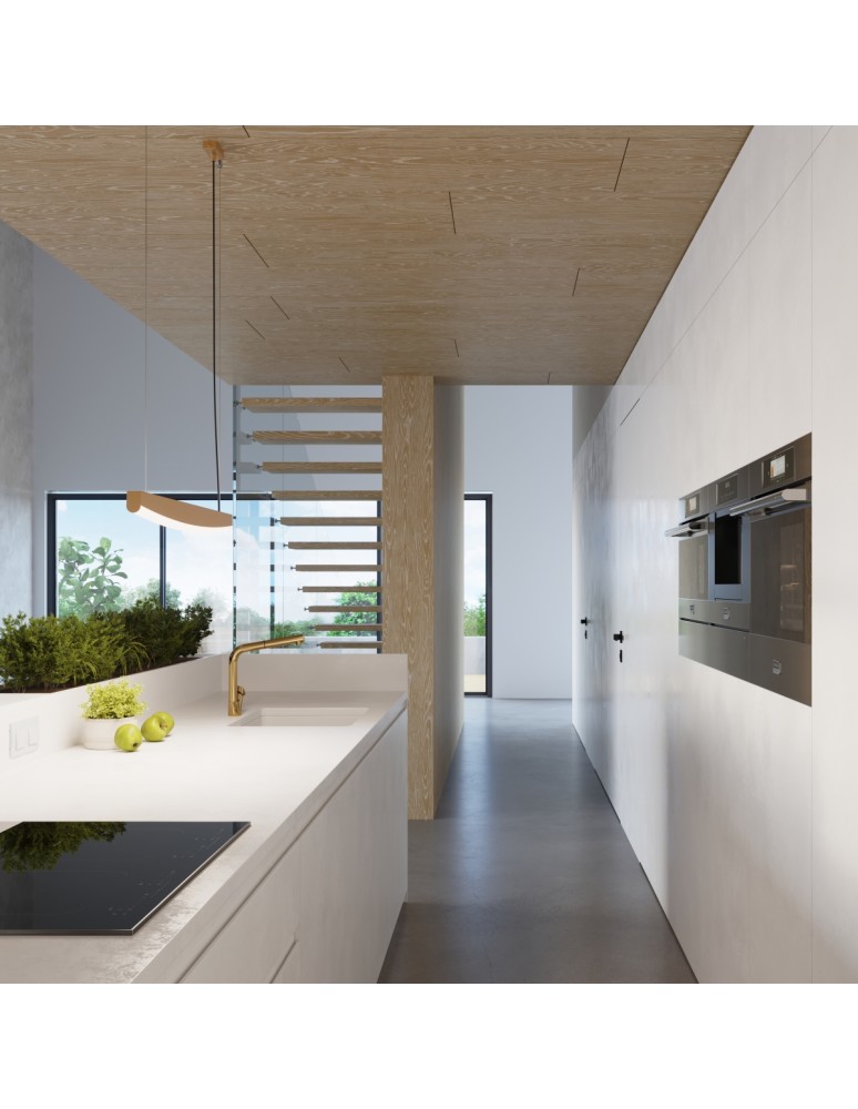 Pendant lamps over the island - Thoro pendant lamp JORUN 150 gold LED 3000K TH.476 - product kolory-swiatla.pl 11