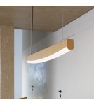 Pendant lamps over the island - Thoro pendant lamp JORUN 150 gold LED 3000K TH.476 - product 13