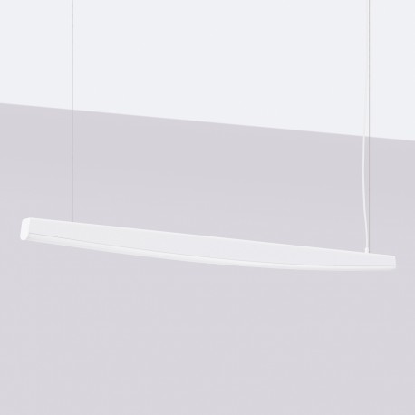 Thoro Lampa wisząca JORUN 150 biała LED 4000K TH.477