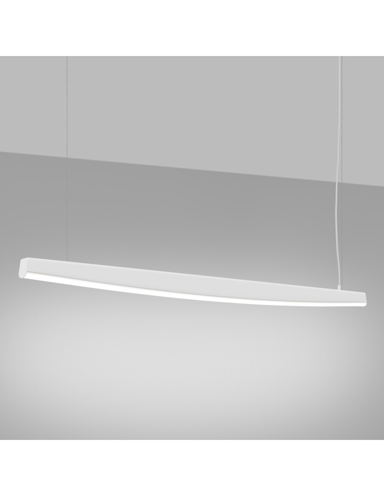 Pendant lamps over the island - Thoro pendant lamp JORUN 150 white LED 4000K TH.477 - product kolory-swiatla.pl 3