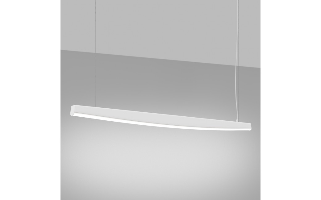 Thoro Lampa wisząca JORUN 150 biała LED 4000K TH.477