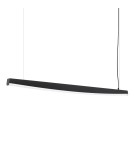 Pendant lamps over the island - Thoro pendant lamp JORUN 150 black LED 4000K TH.478 - product 1