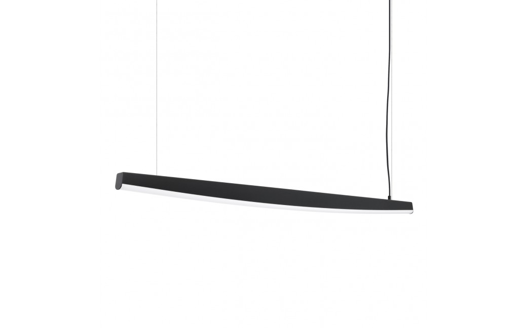 Thoro Lampa wisząca JORUN 150 czarna LED 4000K TH.478