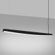 Thoro Lampa wisząca JORUN 150 czarna LED 4000K TH.478