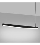 Pendant lamps over the island - Thoro pendant lamp JORUN 150 black LED 4000K TH.478 - product 3