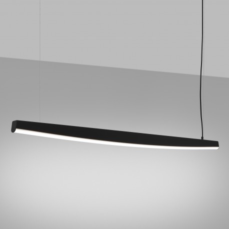 Thoro Lampa wisząca JORUN 150 czarna LED 4000K TH.478