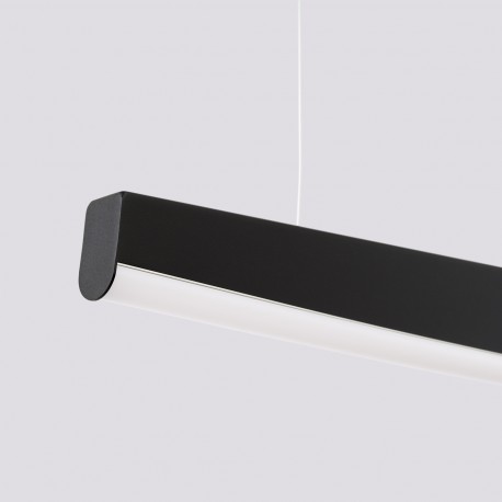 Thoro Lampa wisząca JORUN 150 czarna LED 4000K TH.478