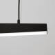 Thoro Lampa wisząca JORUN 150 czarna LED 4000K TH.478