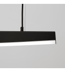Pendant lamps over the island - Thoro pendant lamp JORUN 150 black LED 4000K TH.478 - product 5