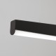 Thoro Lampa wisząca JORUN 150 czarna LED 4000K TH.478