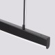 Thoro Lampa wisząca JORUN 150 czarna LED 4000K TH.478