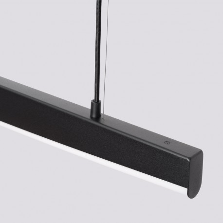 Thoro Lampa wisząca JORUN 150 czarna LED 4000K TH.478